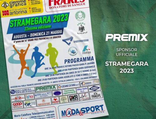 21/05/2023 – Premix sponsor dell’evento podistico Stramegara